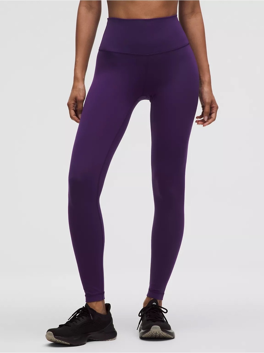 Lululemon Wunder Train High Rise Purple Leggings Size 2 27”